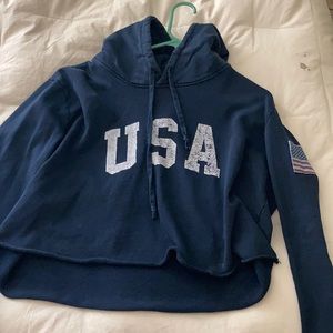 Brandy Melville crop sweatshirt